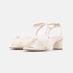 Loeffler Randall Dahlia Bow Sandal Heel Size 8